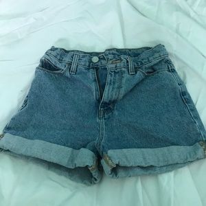 BDG denim shorts